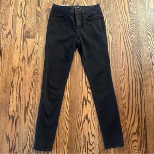 Joe’s Jeans hi rise skinny ankle black sz 25
